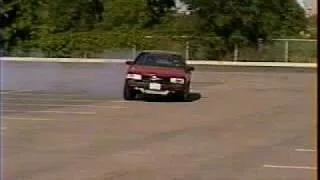 Audi Quattro 5000 doing some donuts