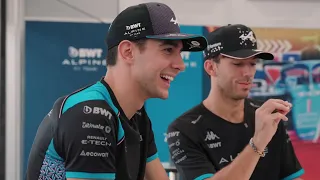 "THAT IS NOT WHAT I WAS EXPECTING!" Esteban Ocon and Pierre Gasly try Japanese KitKats