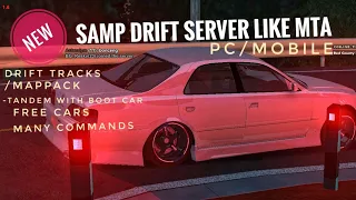 SAMP BEST DRIFT SERVER LIKE MTA Drift servers  FOR MOBILE/PC