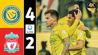 Al Nassr vs Liverpool 4-2 | Ronaldo Brace Riyadh Season Cup Highlights & Goals • Al Nassr Last Night