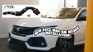 PRL COBRA AIR INTAKE (RACE MAF) INSTALLATION ON MY HONDA CIVIC FK7 SPORT TOURING HATCHBACK