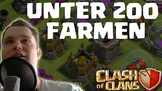 UNTER 200 FARMEN || CLASH OF CLANS || Let's Play CoC [Deutsch/German HD]