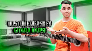 Doston Ergashev - O'shalar | Gitara darsi | Akkordlar | узбек клип