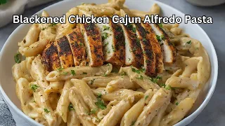 Blackened Chicken Cajun Alfredo Pasta: Free Recipe!