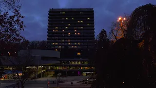 4K Panasonic HC-X1 low light test