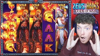 I tried 1,000 HADES SPINS on ZEUS VS HADES! (NEW RELEASE)
