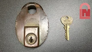 Vintage Century Padlock from Canada Picked