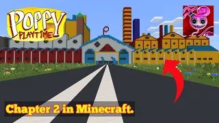 Poppy Playtime Chapter 2 Toy Factory in Minecraft.