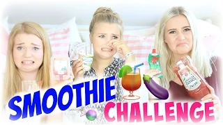 EXTREME SMOOTHIE CHALLENGE! | Julia Beautx