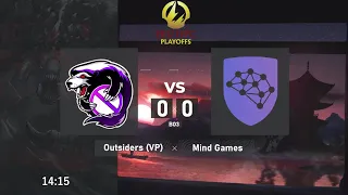 Outsiders (VP) vs. Mind Games - DPC EEU 2021/2022 Tour 2: Playoffs | BO3 @4liver