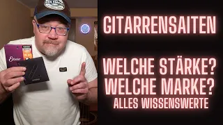 Gitarrensaiten der umfassende Ratgeber - Alles Wissenswerte