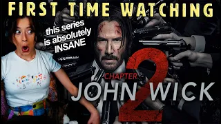 John Wick Chapter 2 was STRESSFUL! First time watching reaction & review