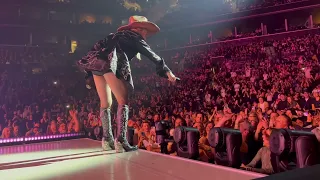 Madonna throwing water on D-Bag Andy Cohen (with Kelly Ripa - I think? - looking beautiful near by)