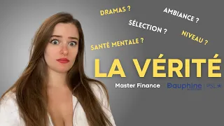 LA VÉRITÉ - MASTER FINANCE DAUPHINE