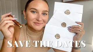 WEDDING SAVE THE DATES FOR CHEAP!! || tips & tricks || Wedding Series