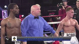 Fight 1:  Robbie "Baby Face" Greenwood vs Chris "Too Smooth" Nelson