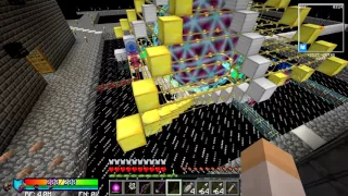 Minecraft SkyTech выживание в соло - 8 Идем в энр мир и убиваем дракона края