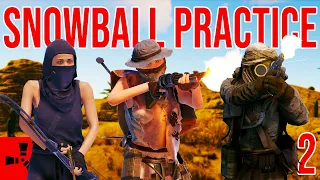 Solo Snowballing is Painful -  Rust Snowball Practice (#2)