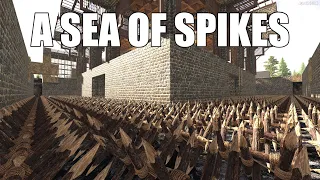 So Many Spikes a Deforestation happened! | Base Day One Alpha 21 7 Days To Die Ep 20