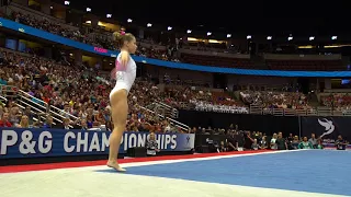 Ragan Smith - Floor Exercise - 2017 P&G Championships - Senior Women - Day 2