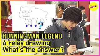 [RUNNINGMAN THE LEGEND] Эстафетный рисунок! (АНГЛИЙСКИЕ СУБТИТРЫ)