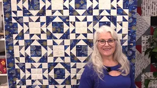 Blue Christmas Quilt