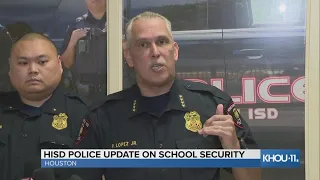 HISD police give update on Thursday's lockdown at Wisdom High School