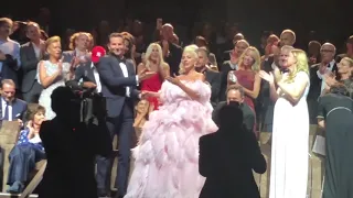 " A STAR IS BORN " Premiere at The VENICE FILMS FESTIVAL 2O18   (cell video by G.M.S )