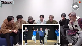 (Requested video) BTS Reaction to Treasure 'Move' Dance Practice (Fanmade)