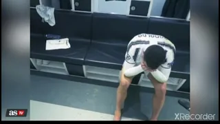 Cristiano Ronaldo Llorando en el vestuario  De la Juventus 2021