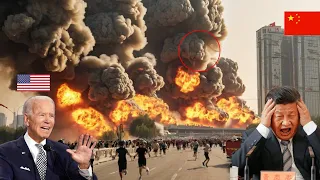13 MINUTES AGO! The Chinese city of Beijing was destroyed by a US missile - Arma 3 Milsim
