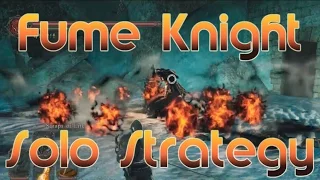 Dark Souls 2 DLC - Fume Knight Solo Strategy, NG+