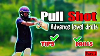 PULL SHOT drills [Advance Level] Do these drills now | pull shot cricket