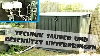 Technikschrank für den Koiteich + redundante Lüftung #Airsystem