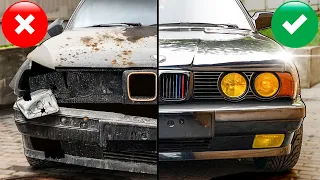 Нашли и купили BMW E34 в гаражах - разыгрываем БМВ #тачказарубль №5 Дешёвки или тачка невозврата?