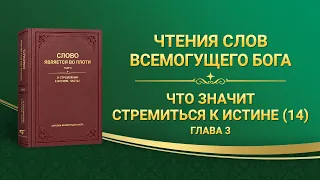 Слово Всемогущего Бога | «Что значит стремиться к истине (14)» (Глава 3)