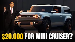 Toyota CEO Announced NEW 2025 Land Cruiser FJ & SHOCKED All Competition!