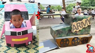 น้องบีม | รถกล่องกระดาษ นิทรรศการบ้านนักวิทยาศาสตร์น้อยประเทศไทย 2562