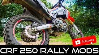 Honda CRF250L & Rally Mods For Adventure | DIY