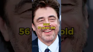 BENICIO DEL TORO DEVOLUTION (2023-1987) #shorts