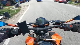 MT25 MotorVlog #6 Perbezaan KTM DUKE 250 dengam MT25