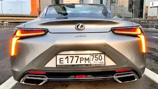 ЗАБРАЛ 477 л.с. LEXUS LC500 за 8 млн! S-Class или он? Топим на V8 5.0! Обзор и тест-драйв топ японца