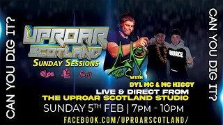 Uproar Sunday Session: Garth Allan, Feat MC'S Higgy & Dyl