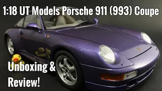 1:18 UT Models Porsche 911 (993) Coupe Review!