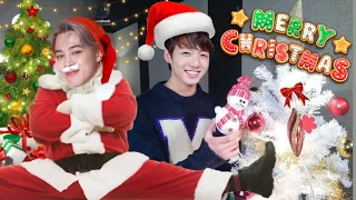 BTS Christmas giving gift to each other 🎁🎅 // part-1 #christmas