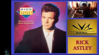 Whenever You Need Somebody - Rick Astley - Instrumental with lyrics  [subtitles] HQ