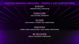 ¡Natalia Lafourcade gana Latin Grammy por Mejor Canción Regional Mexicana!