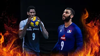 EPIC BATTLE | Wilfredo Leon vs Earvin N'Gapeth | Who is the KING of Volleyball !? VNL 2021