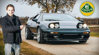 Lotus Esprit V8 teszt - brit szörnyeteg, ami nem harap akkorát