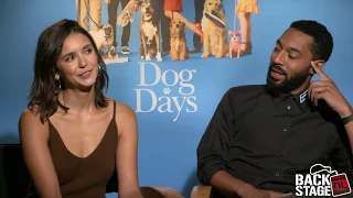 Stars Nina Dobrev & Tone Bell Talk Canine Rom-Com DOG DAYS